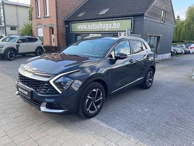 Kia Sportage 1.6 T-GDi NAVI ALU CAMERA ZETELVERW. PDC, Autos, Kia, Argent ou Gris, Achat, Boîte manuelle, Noir