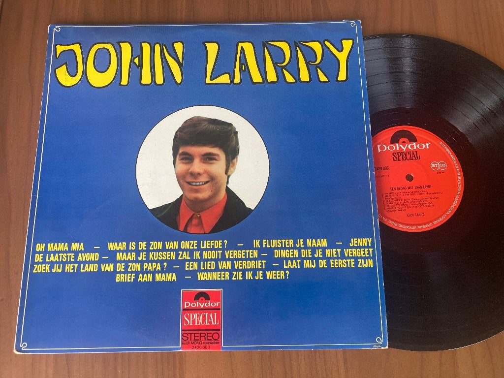 Een avond met John Larry, Cd's en Dvd's, Vinyl | Nederlandstalig, Beschermende buitenhoes, Ophalen of Verzenden, 1970 - 1979, 12 inch