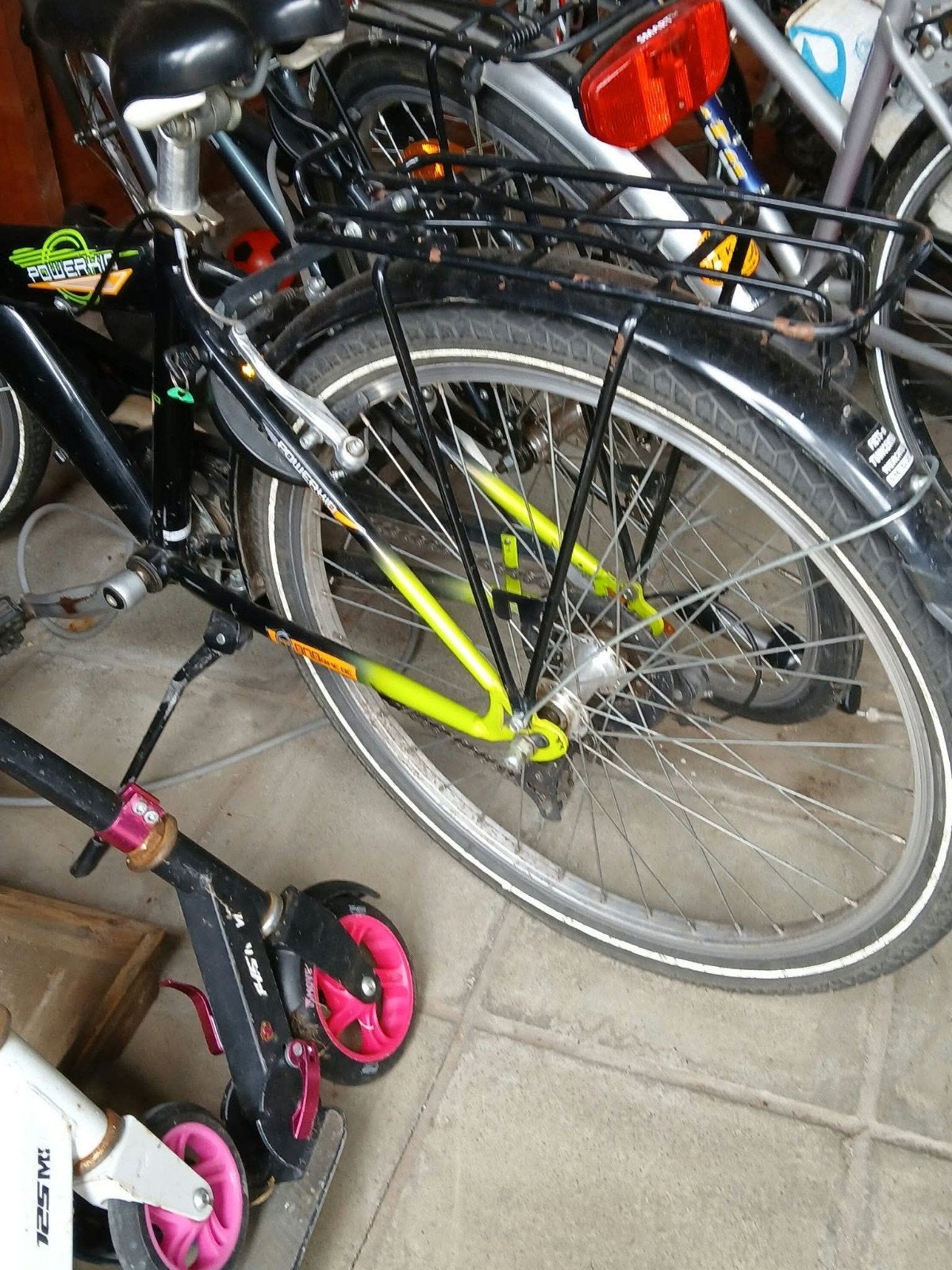 Fietsen te koop, Ophalen