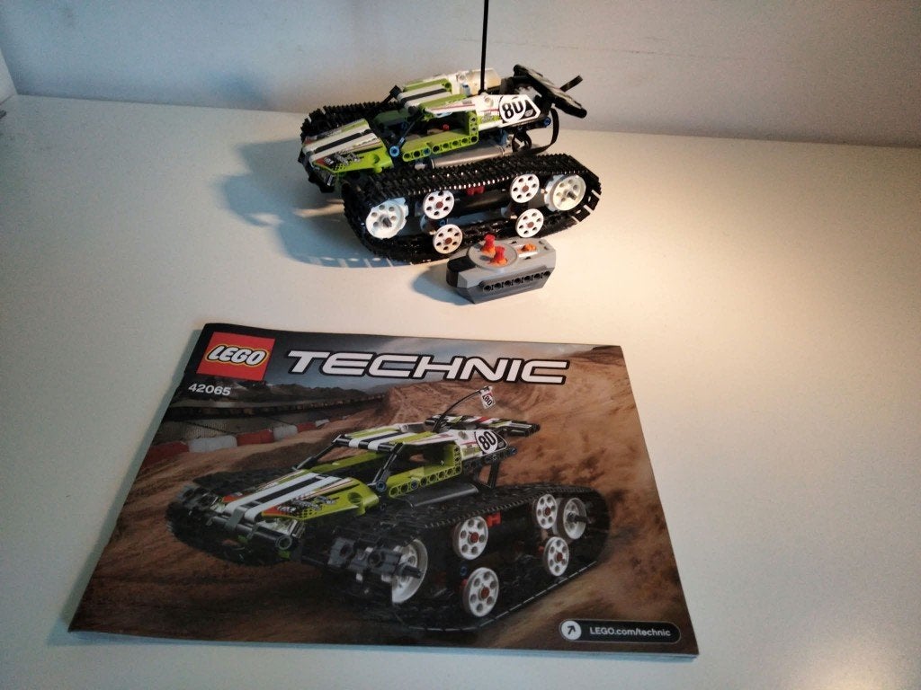 RC rupsbandracer, Inclusief instructies, Lego, Ophalen of Verzenden, Zo goed als nieuw