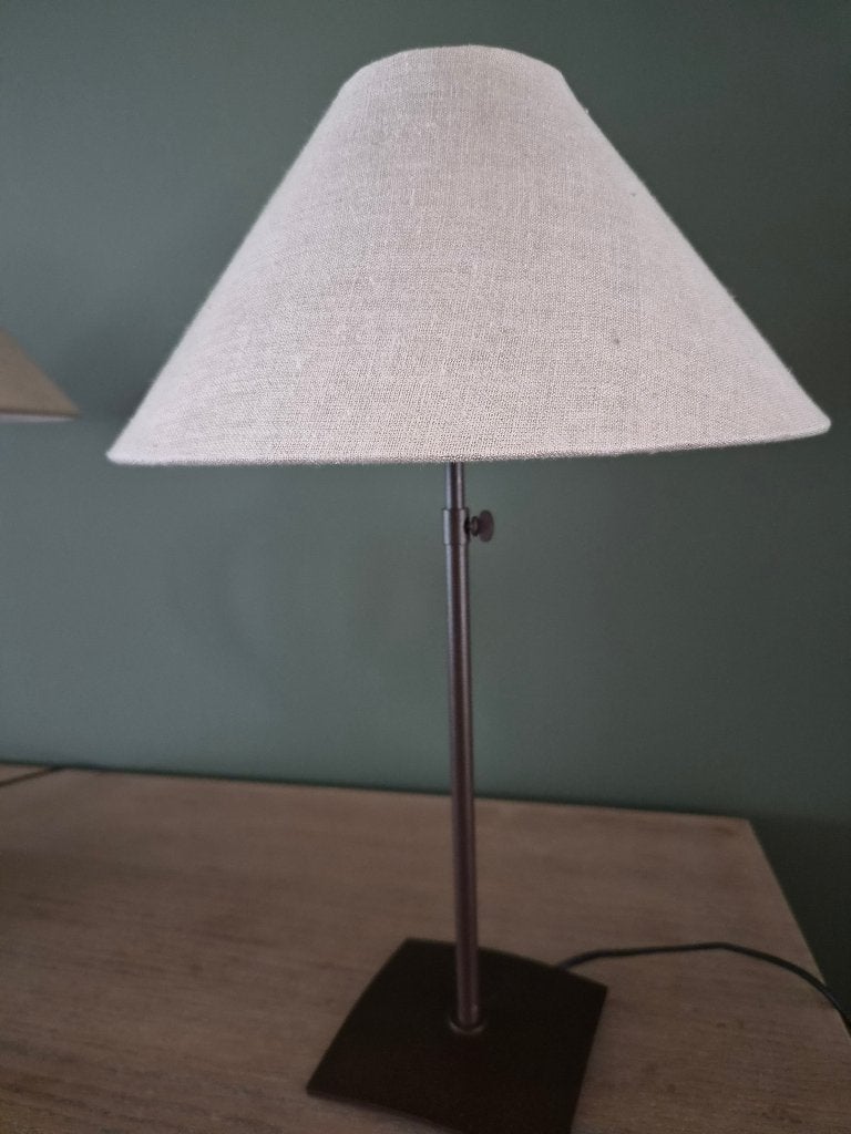 Lamp met kap, Huis en Inrichting, Met kap, Metaal, Landelijk, Ophalen