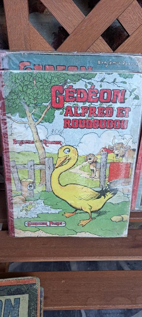 Gedeon Alfred et Roudoudou, Une BD, Enlèvement, Utilisé, Benjamin Rabier