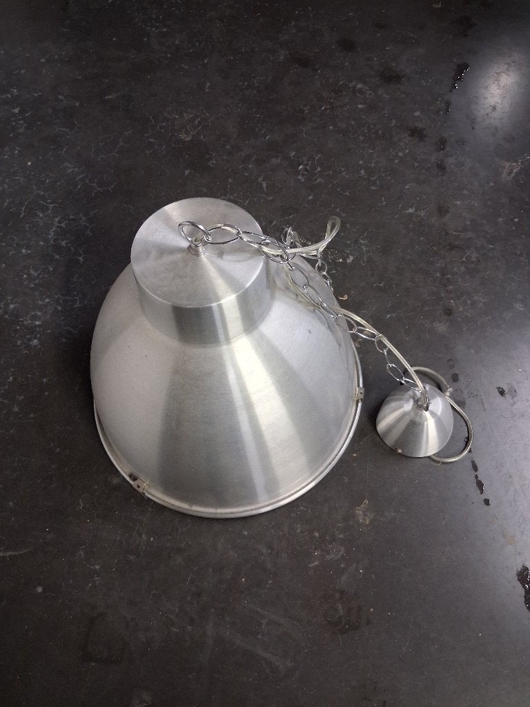 Industriële hanglamp, Ophalen, Zo goed als nieuw, Metaal, E27 (groot)