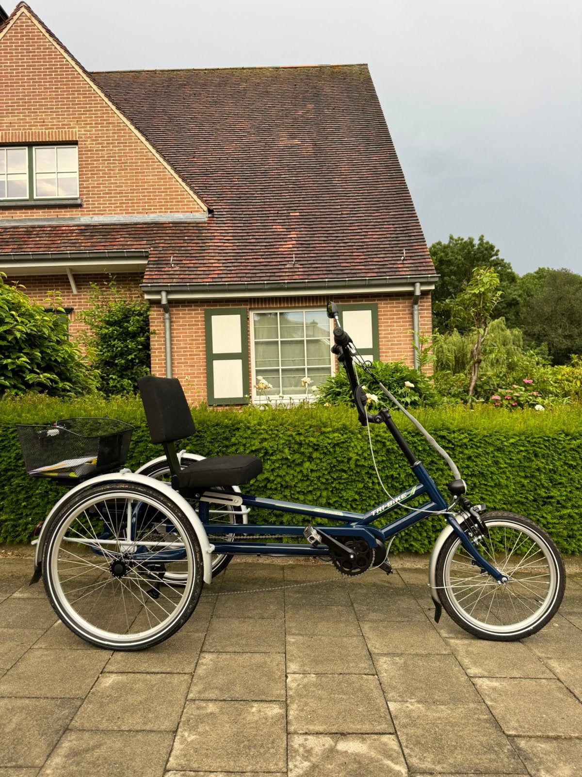 TRI-BIKE Y-Frame Elektrische Driewielfiets 2026 nieuwestaat, Ophalen of Verzenden, Zo goed als nieuw, Terugtraprem
