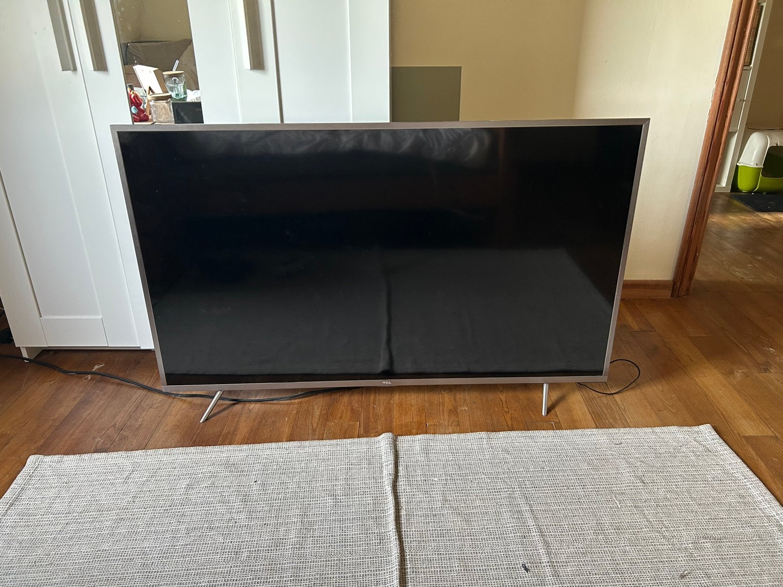 TCL 57-inch tv, Audio, Tv en Foto, 50 Hz, LCD, Refurbished, 100 cm of meer
