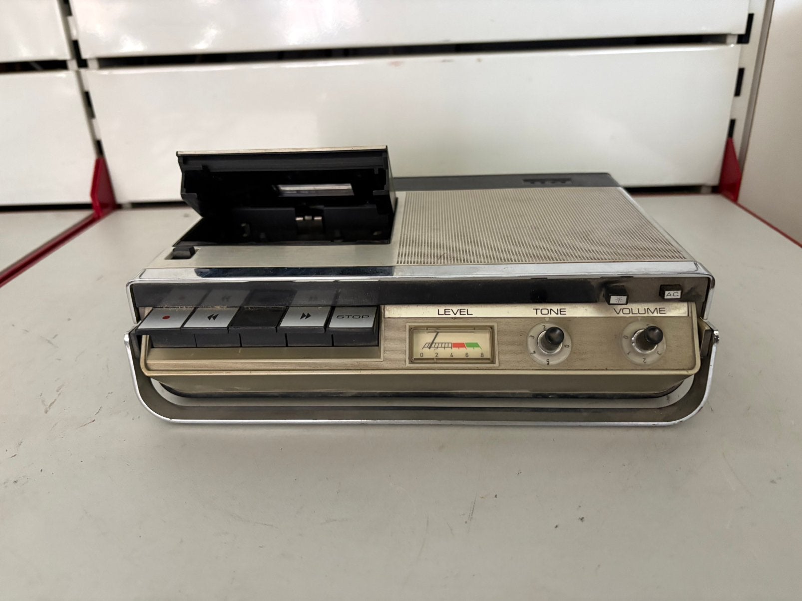 Philips N2205 cassettespeler (jaren 70) - James Bond-model, Ophalen of Verzenden, Bandrecorder