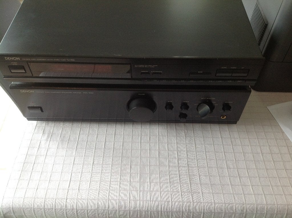 Stéréo Denon Denon PMA-100M et tuner Denon TU-260 n, Enlèvement ou Envoi, Comme neuf, Denon