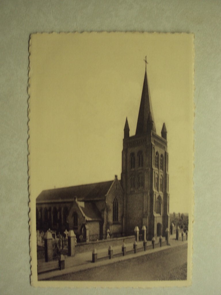 57428 - WEST-ROZEBEKE - KERK - ZIE 2 FOTO'S, Verzenden