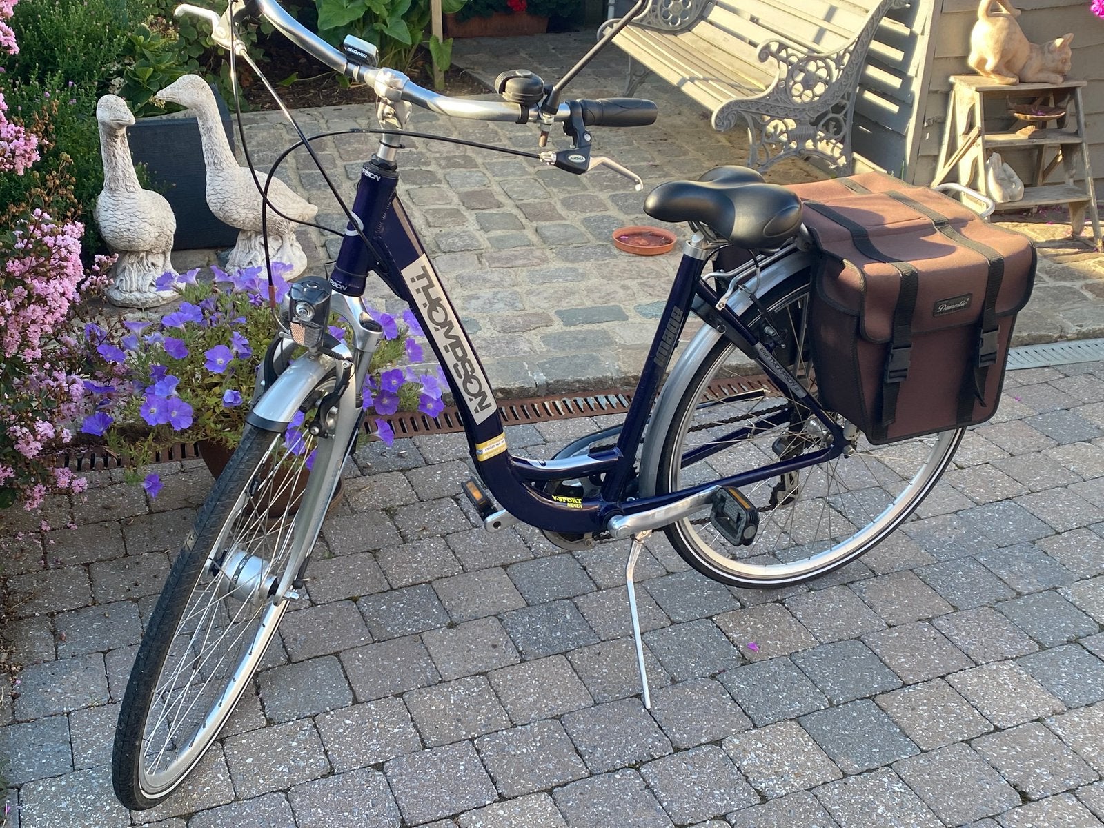 Thompson damesfiets met lage instap, Ophalen, Zo goed als nieuw, Overige merken, (Extra) lage instap
