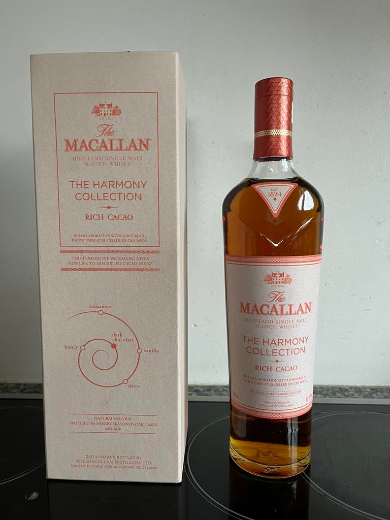 Macallan Whisky RICH CACAO, Ophalen of Verzenden, Zo goed als nieuw