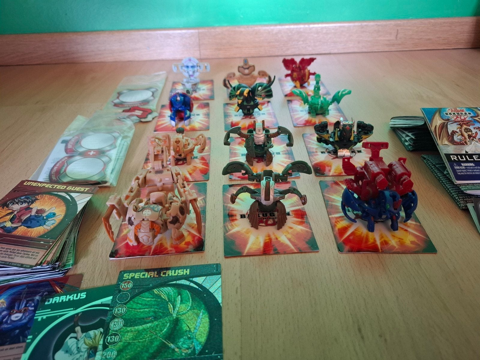 Complete Bakugan verzameling, Collections, Enlèvement
