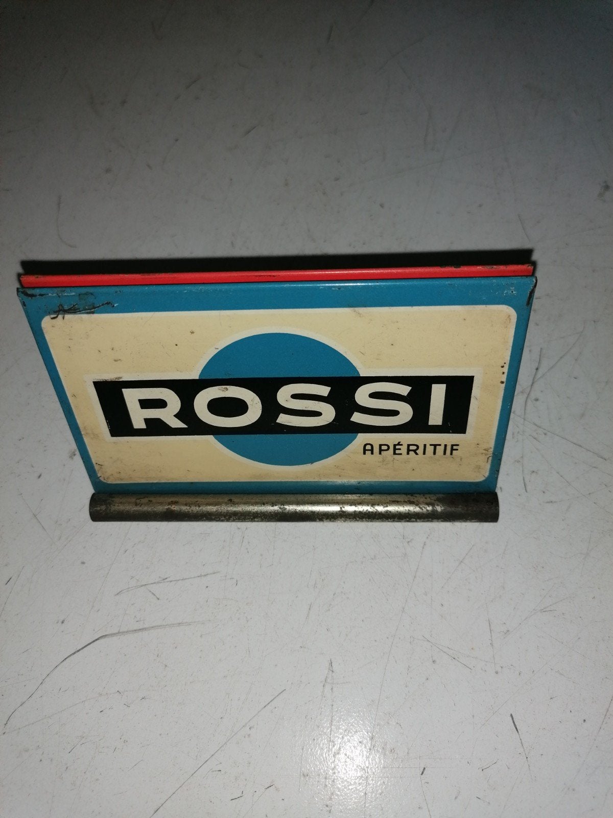 ancien clip de menu Rossi martini, Collections, Enlèvement ou Envoi