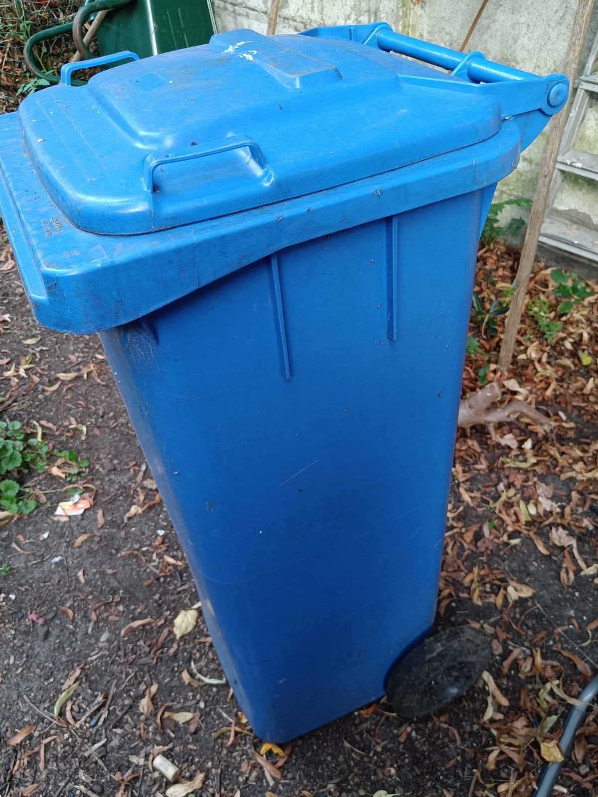 rolcontainer blauw 140 liter, Maison & Meubles, Accessoires pour la Maison | Poubelles, 40 litres ou plus, Enlèvement, Utilisé