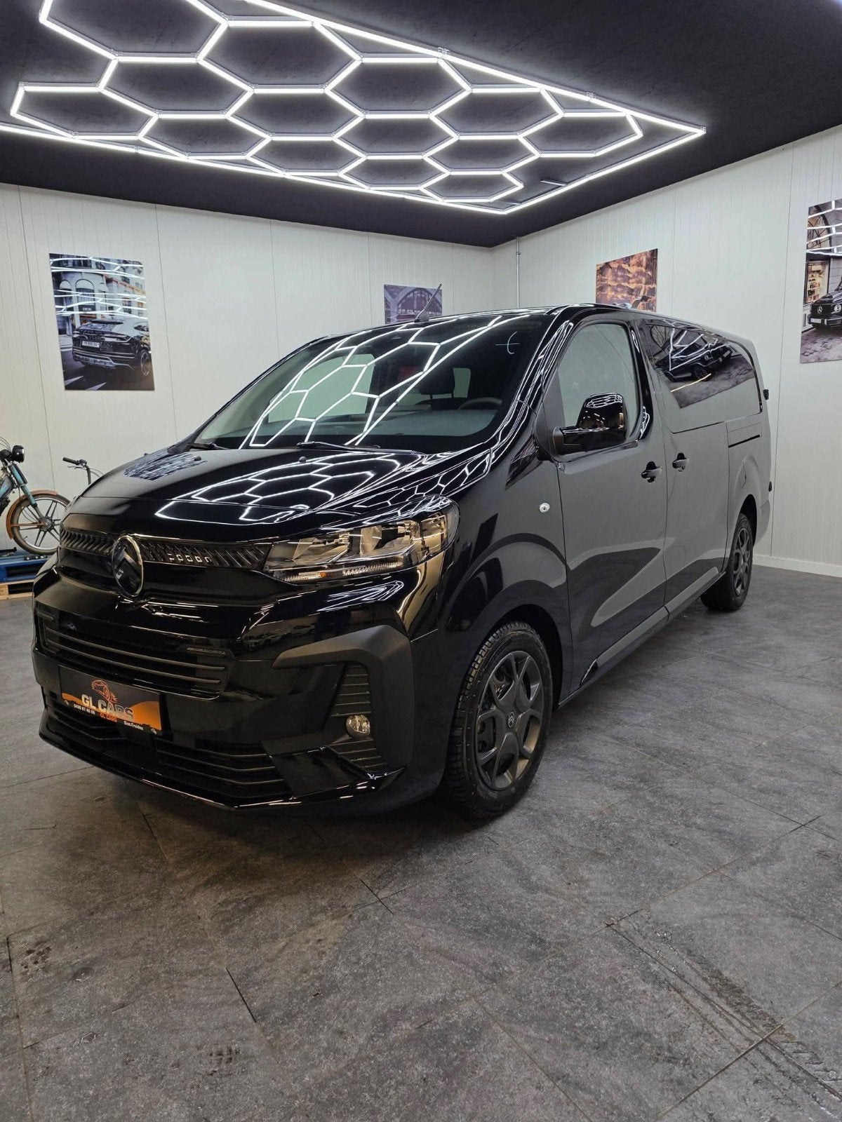 CITROEN JUMPY L3 2.0 HDI 180PK AUTOMAAT 2025 10KM 5 PERSONEN, Auto's, Citroën, Automaat, Euro 6, Zwart, 360° camera
