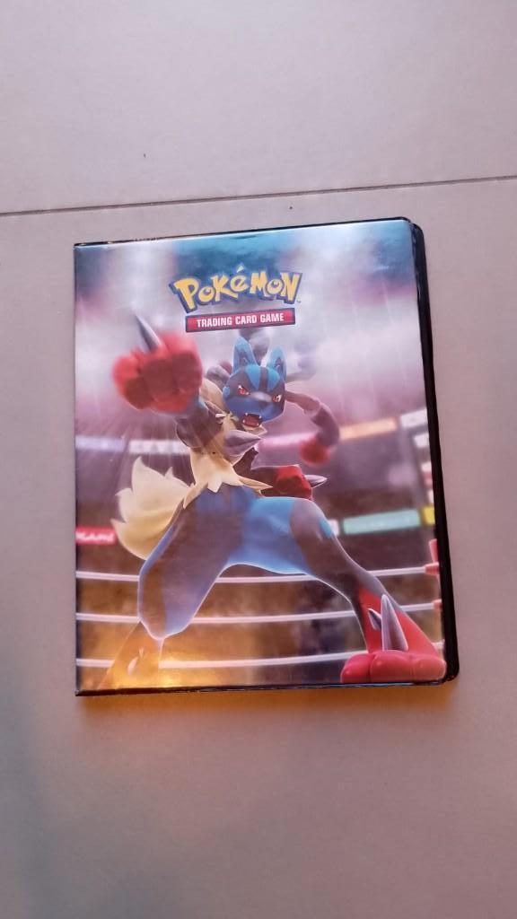 boek kaft Pokemon 180 mix kaarten, Hobby en Vrije tijd, Ophalen of Verzenden, Gebruikt