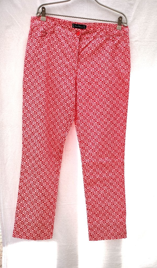 mooi lange broek, Kleding | Dames, Broeken en Pantalons, Ophalen, Maat 42/44 (L), Zo goed als nieuw, Four Roses