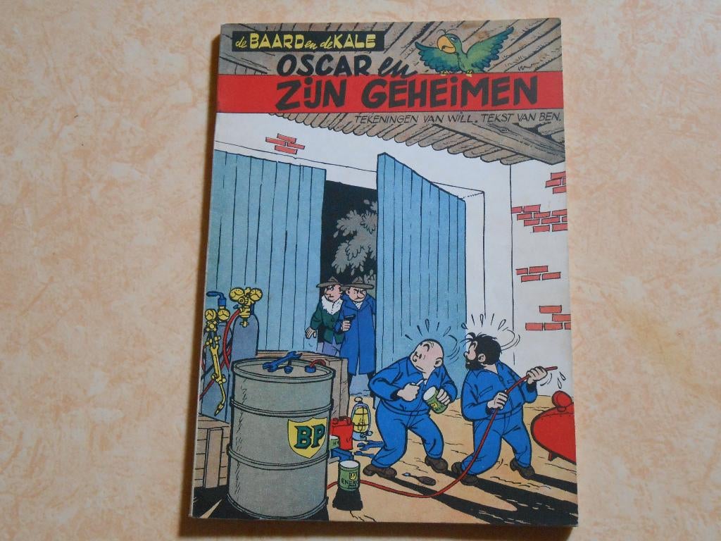 Baard en Kale 3 Oscar en zijn geheimen 1955 1 ste druk., Boeken, Stripverhalen, Eén stripboek, Ophalen of Verzenden, Zo goed als nieuw