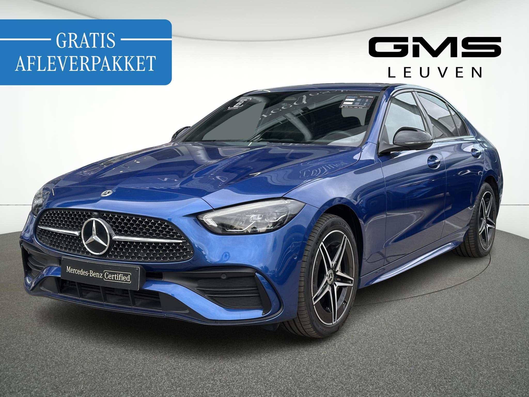 Mercedes-Benz C 300 e AMG Line, Auto's, Automaat, 4 deurs, Gebruikt, 4 cilinders