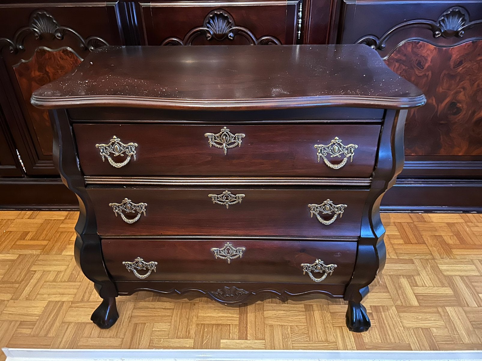 Klassieke houten commode, Ophalen, Zo goed als nieuw