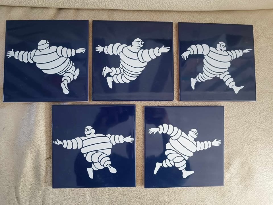 carrelage publicitaire michelin espagne 1970 (collection, Collections, Enlèvement, Comme neuf