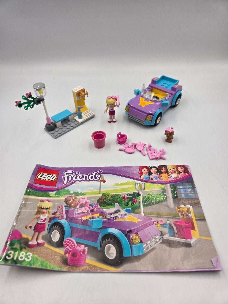 Lego Friends 3183 Stephanie's Cool Convertible, Kinderen en Baby's, Lego, Friends, Ophalen of Verzenden, Zo goed als nieuw