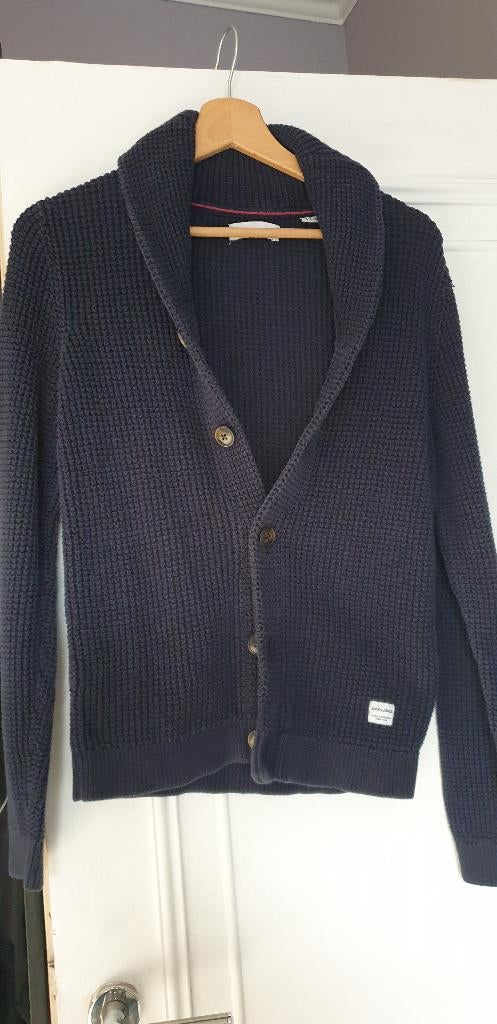 heren gilet, Taille 36 (S), Enlèvement, Porté, Bleu