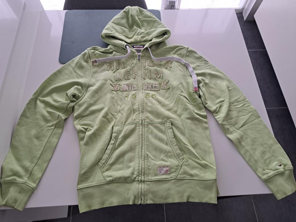 Trui Tommy Hilfiger met kap en ritssluiting, Kleding | Heren, Truien en Vesten, Ophalen, Maat 56/58 (XL)