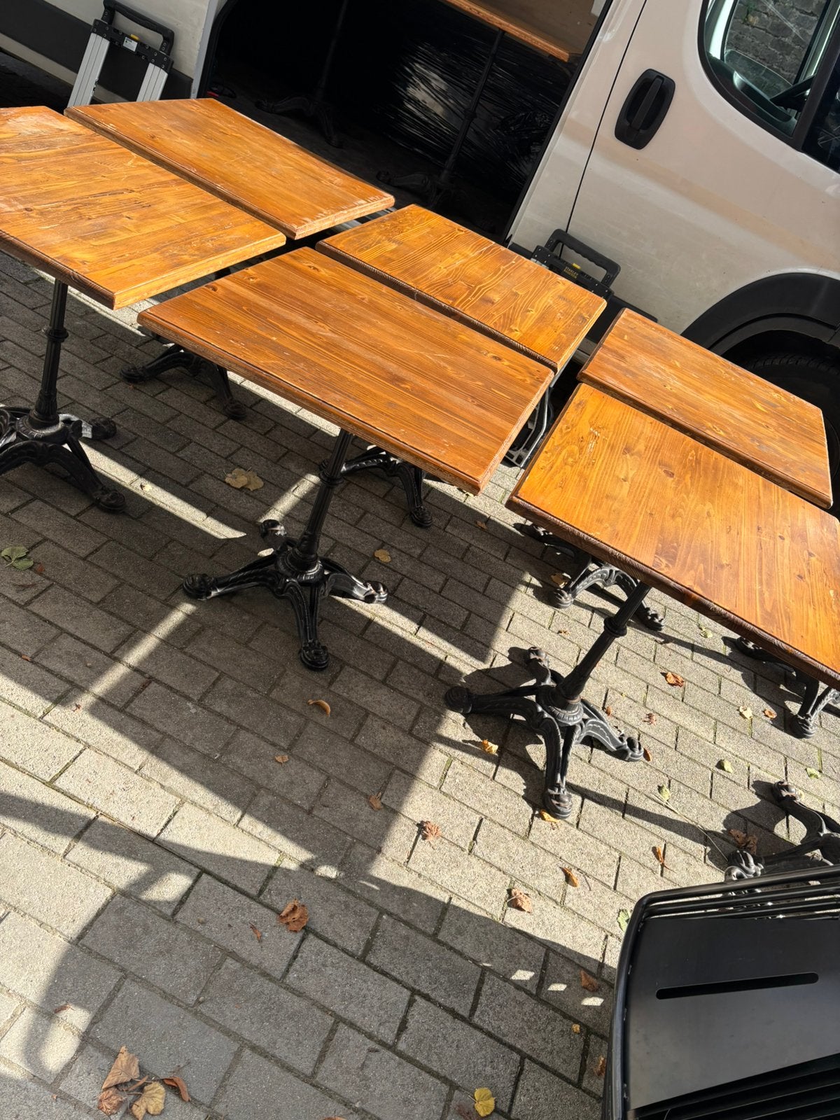 Tables horeca 70x70 cm, Enlèvement