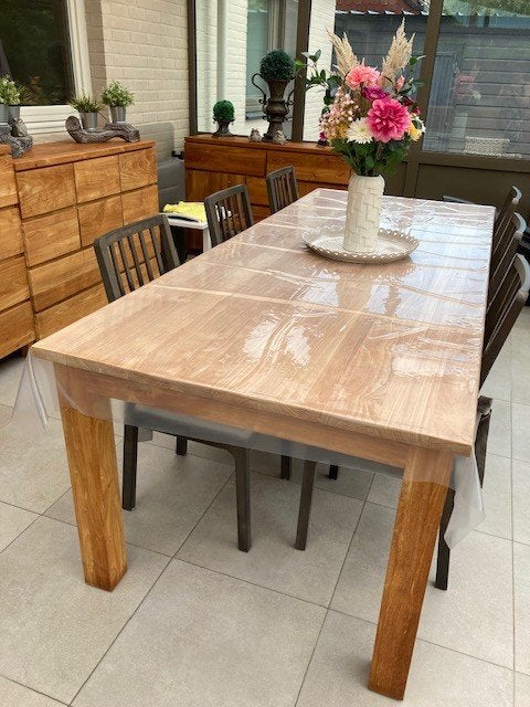 Tafel, Huis en Inrichting, Ophalen, 200 cm of meer, 50 tot 100 cm, Zo goed als nieuw