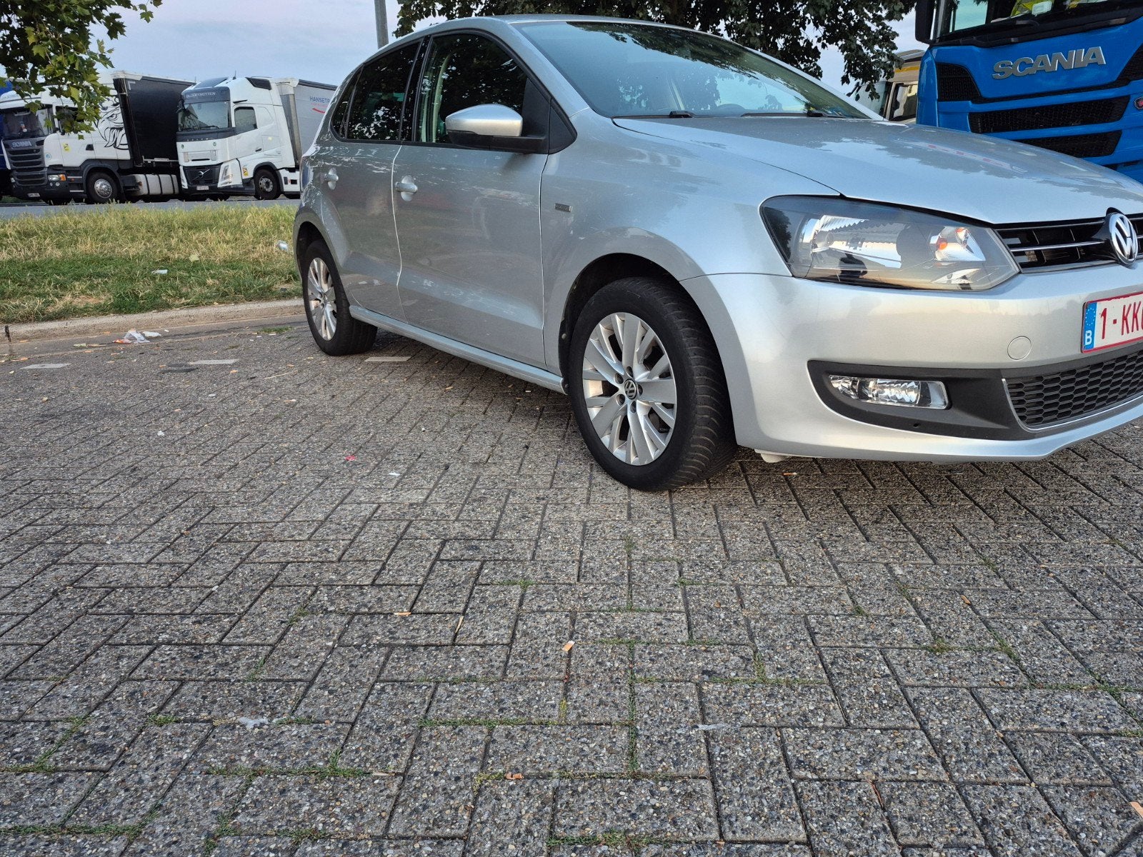 volkswagen  polo 1.4 tfsi life dsg, Autos, Achat, Noir, 5 portes, Automatique