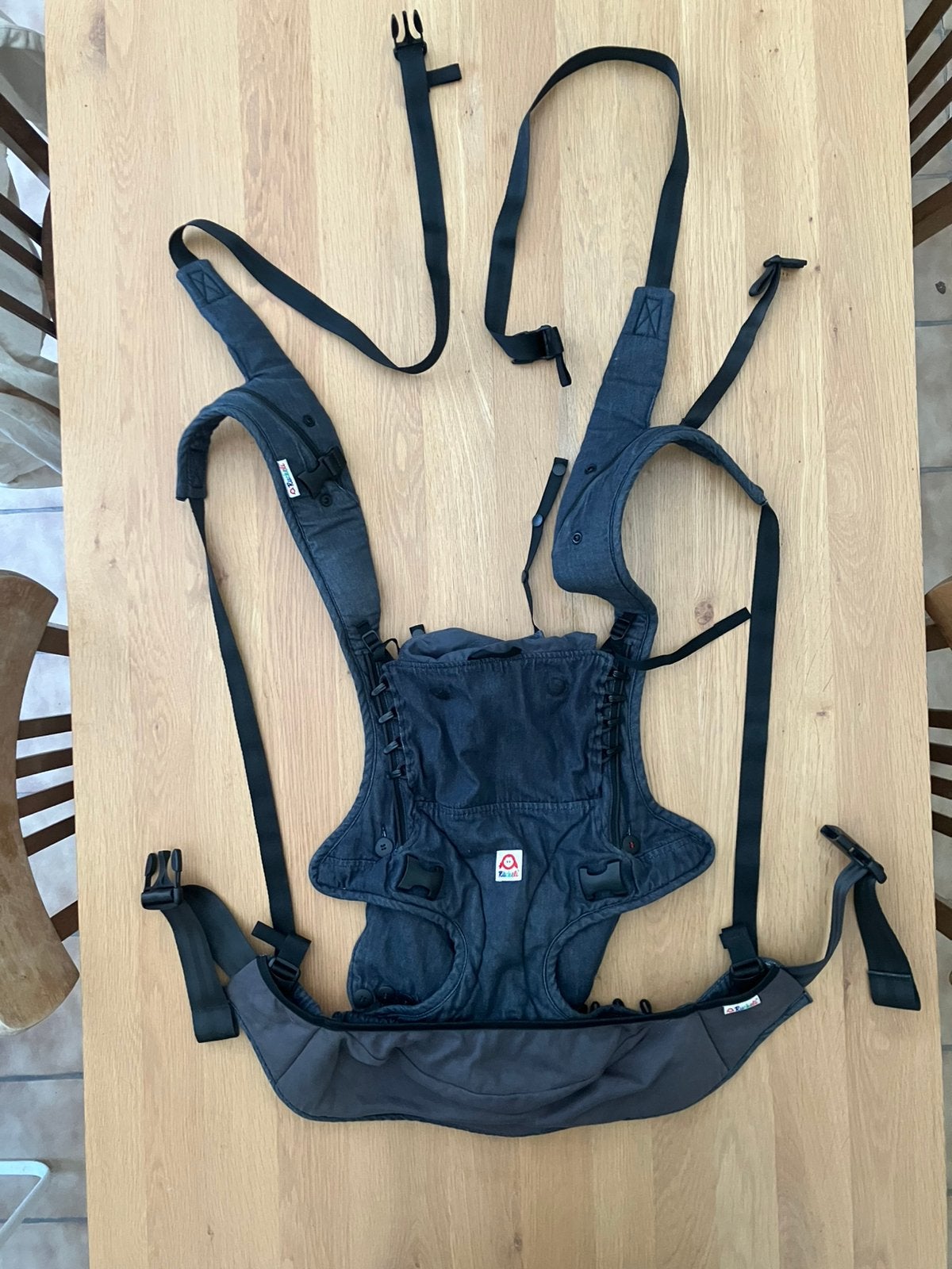 Ruckeli draagzak, Kinderen en Baby's, Gebruikt, Buik, Rug of Zij, Draagzak, Ophalen