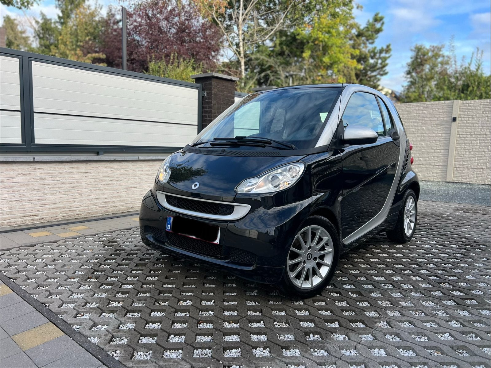 Smart For Two 1.0 essence Automatique 1 propriétaire, Autos, Euro 5, Achat, Noir, Ordinateur de bord