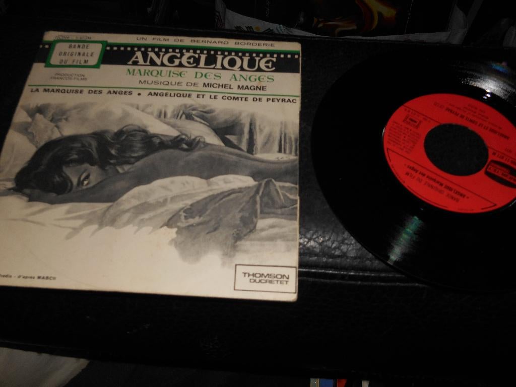 45T Angélique Marquise des Anges BO avec languette, Cd's en Dvd's, Ophalen of Verzenden