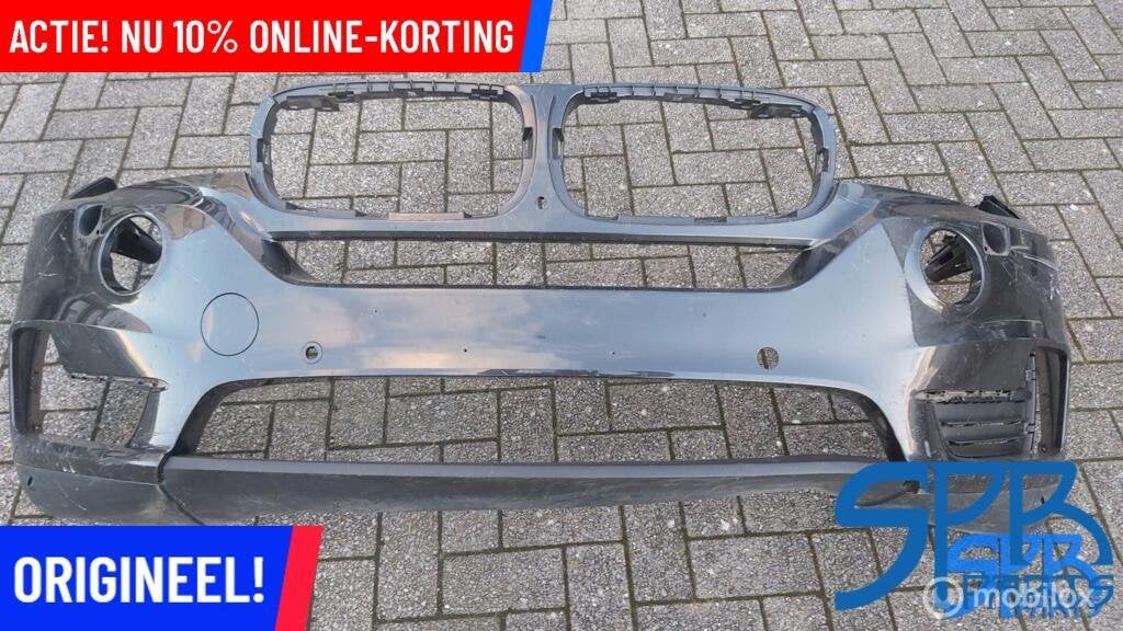 Voorbumper BMW X5 F15 VOOR BUMPER 4X PDC SPOILER 51117294480, Utilisé, BMW, Enlèvement ou Envoi, Pare-chocs