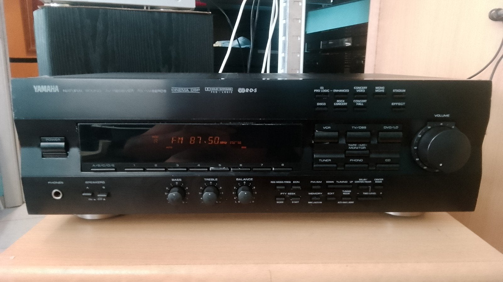 prachtige versterker reicever yamaha volledig na gezien, TV, Hi-fi & Vidéo, Tuners, Enlèvement