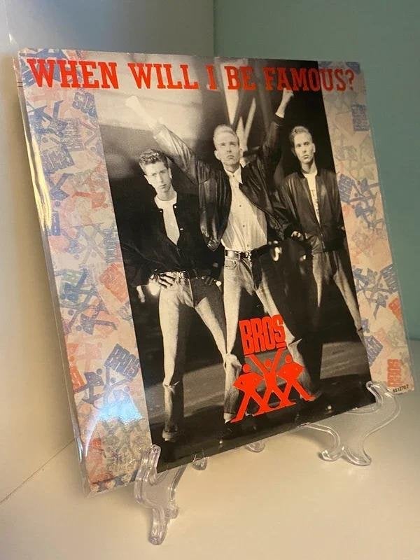 Bros – When Will I Be Famous?, CD & DVD, Vinyles Singles, Envoi, Utilisé, Dance et House