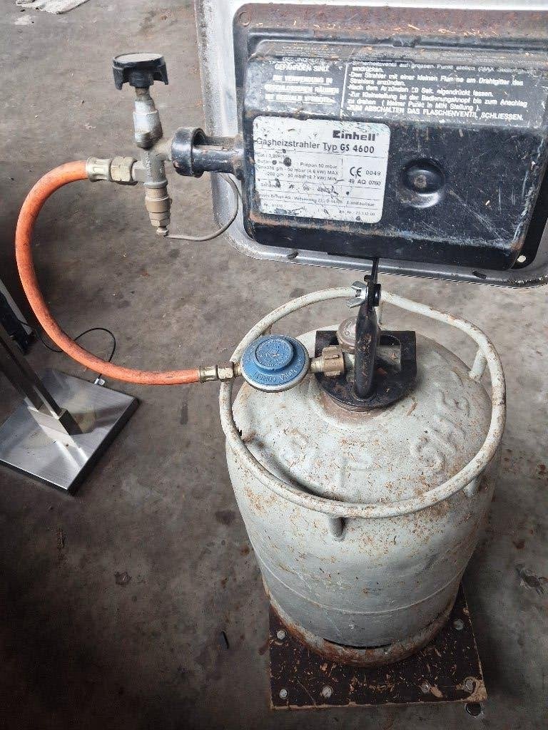 Bijverwarming met gas, Ophalen, Gebruikt, 500 tot 800 watt