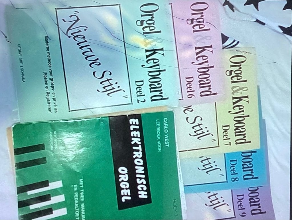 Muziekboek, Livres, Musique, Enlèvement, Utilisé, Instrument