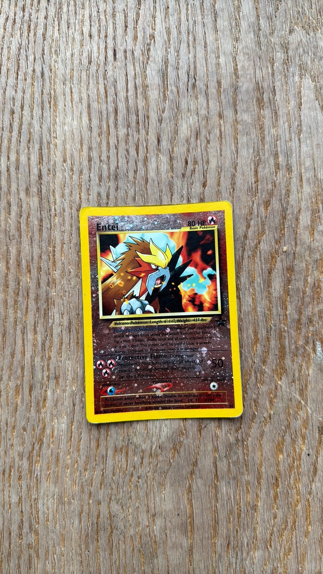 Voer een glanzende Pokémon-kaart in, Ophalen of Verzenden, Zo goed als nieuw
