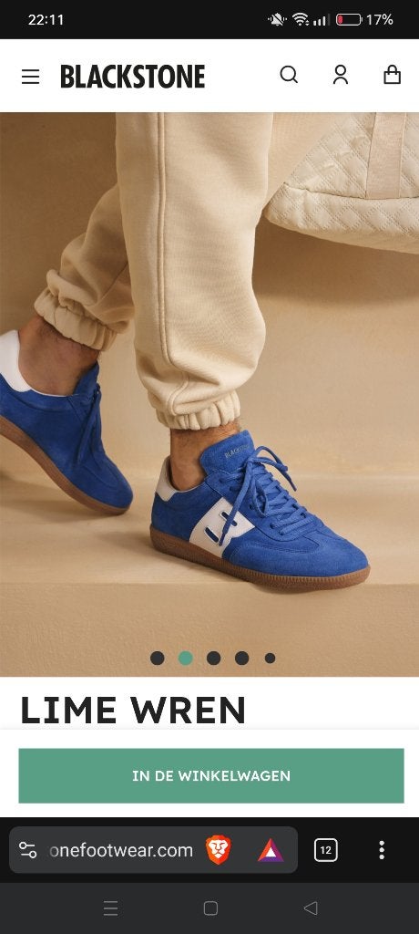 Espadrilles Blackstone, Vêtements | Hommes, Chaussures, Neuf, Enlèvement ou Envoi, Bleu, Baskets