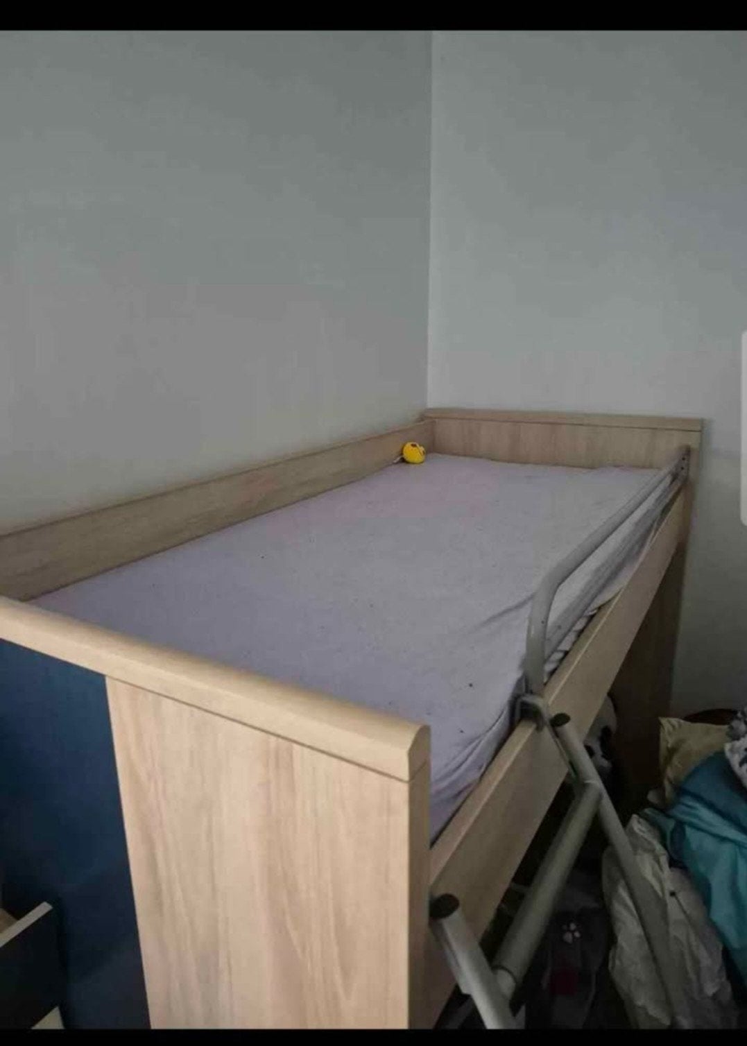 chambre a coucher pour enfant, Ophalen, Gebruikt, Eenpersoons, Beige et bleu