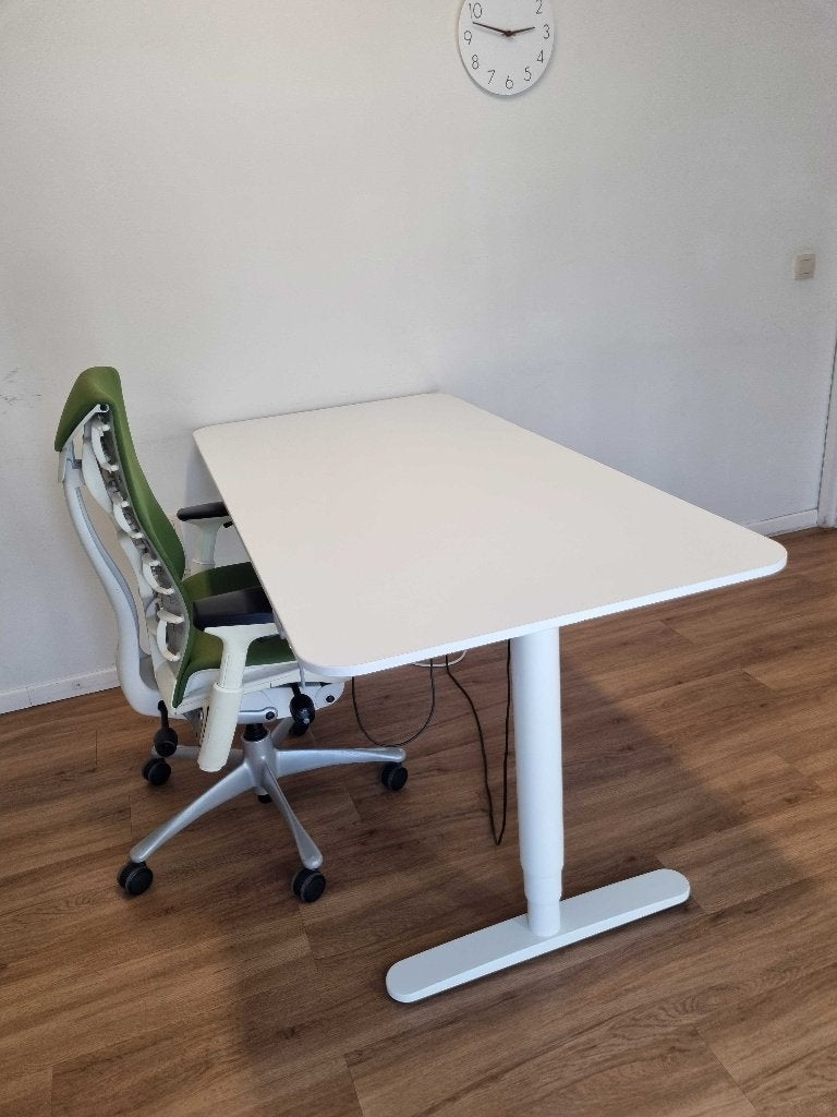 IKEA BEKANT zit-sta bureau, Huis en Inrichting, Ophalen, Zit-sta bureau, 160 cm, Gebruikt