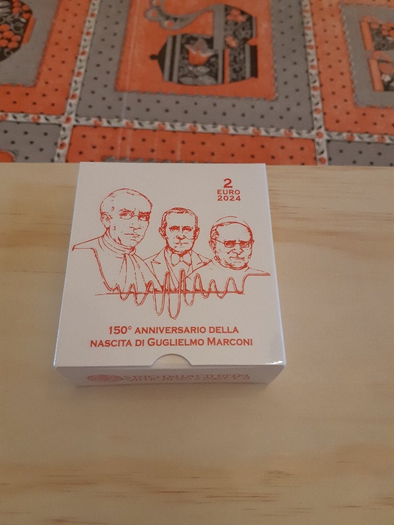 Vaticaan : De twee 2 € herdenkingsmunten van 2024 (Proof), Postzegels en Munten, Ophalen of Verzenden, Vaticaanstad, 2 euro, Losse munt
