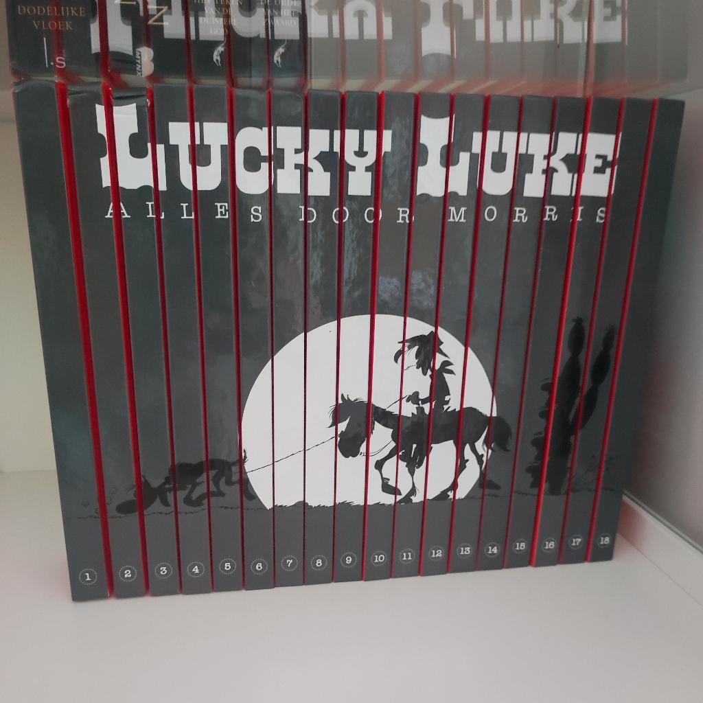 Lucky Luke - Integrale : Alles door Morris, Livres, BD, Série complète ou Série, Enlèvement ou Envoi, Neuf, Morris / Goscinny