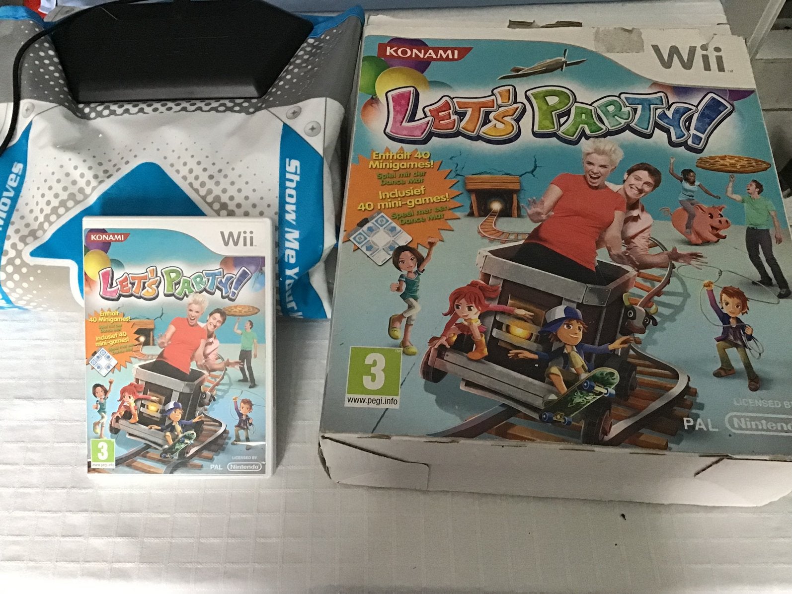 Nintendo wii party speelmat, Games en Spelcomputers, Ophalen of Verzenden, Zo goed als nieuw