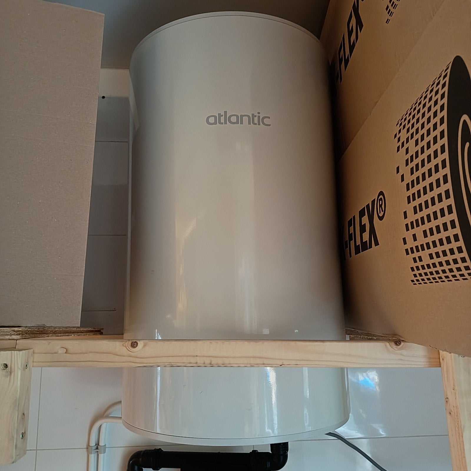 Atlantic Zeneo boiler 100l, Bricolage & Construction, Chauffe-eau & Boilers, Enlèvement, Boiler