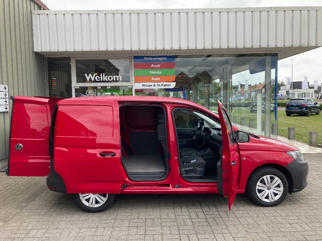 Caddy 114TSI -AUTOMAAT -Lichte vracht -GPS -BT -Cruise -Park, Auto's, Dealer onderhouden, Stof, 1498 cc, 4 cilinders