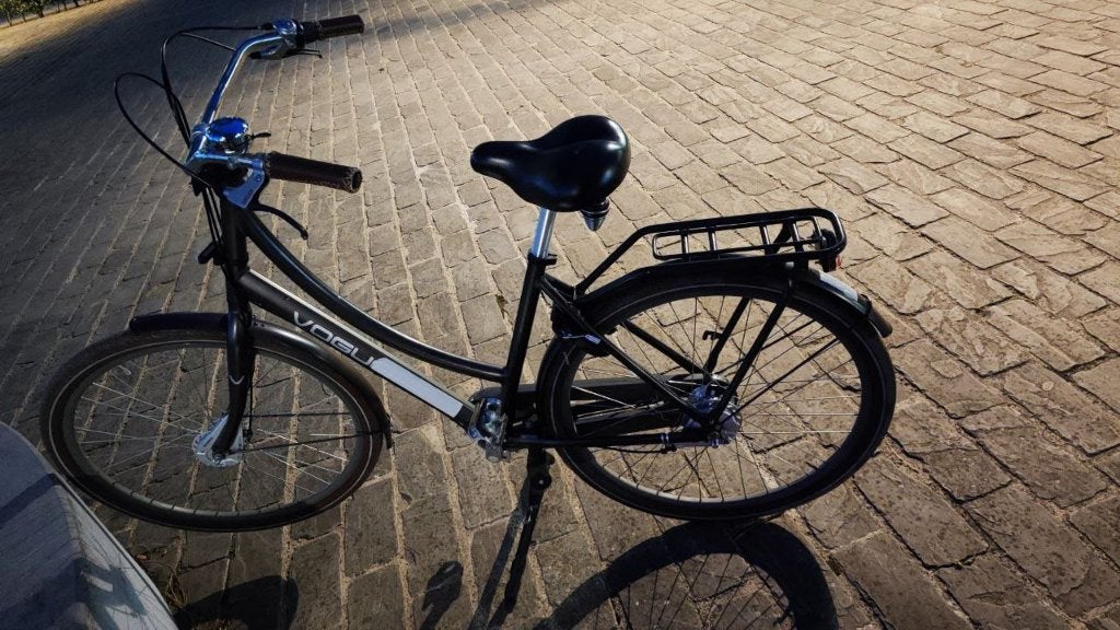 Een grijze fiets Vogue elite, Velgrem, 50 tot 53 cm, Ophalen, Overige merken