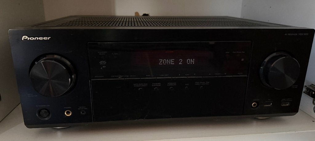 Amplificateur cinema PIONEER VSX-923 + 5 enceintes JBL + sub, Enlèvement, Comme neuf, Système 5.1, Pioneer