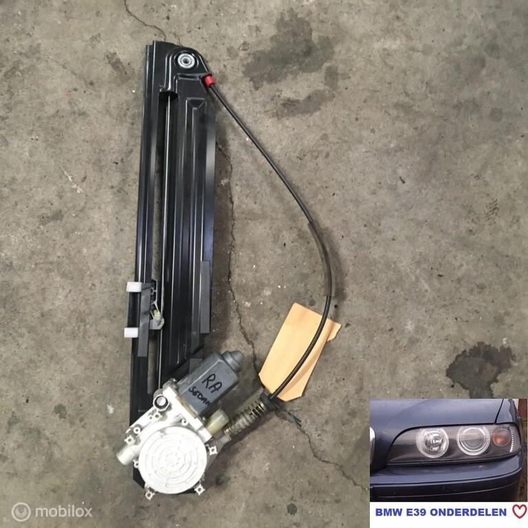 BMW E39, 5 serie raammechanisme LA , RA met motor, Autos : Pièces & Accessoires, Vitres & Accessoires, BMW, Utilisé, Enlèvement ou Envoi